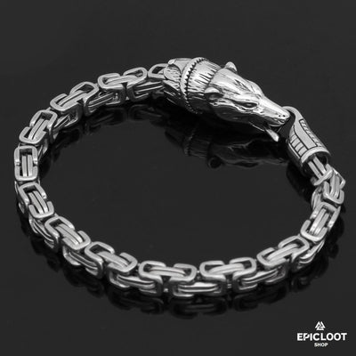 Fenrir wolf bracelet