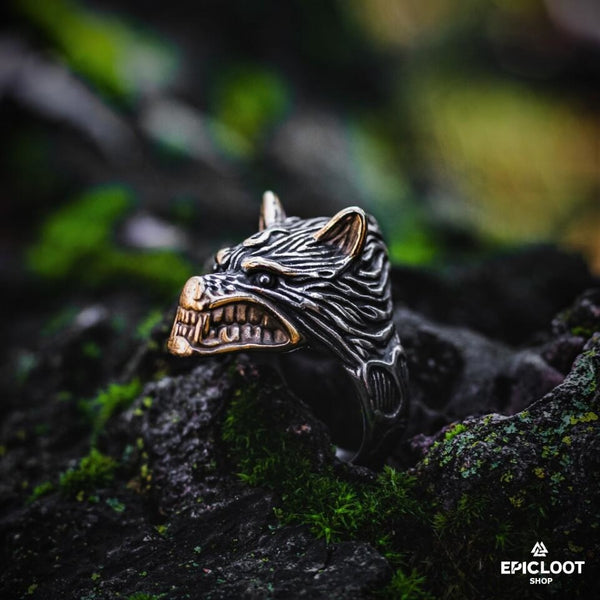 Fenrir Wolf Ring