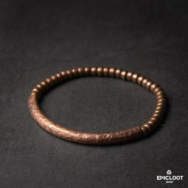 Handmade Pure Copper Vintage Bracelet - Norse Women's Bracelet | Epic Loot Shop