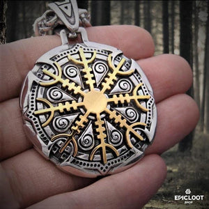 Collana Magnetica Intercambiabile con Elmo della Paura