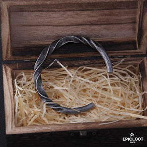 Bracciale Vichingo in Ferro