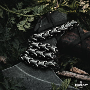 Jormungandr Snake Necklace
