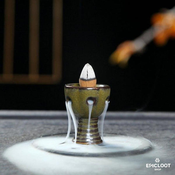 Mini Bruciatore per Incenso a Flusso Inverso