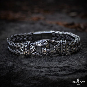 Never give up man bracelet