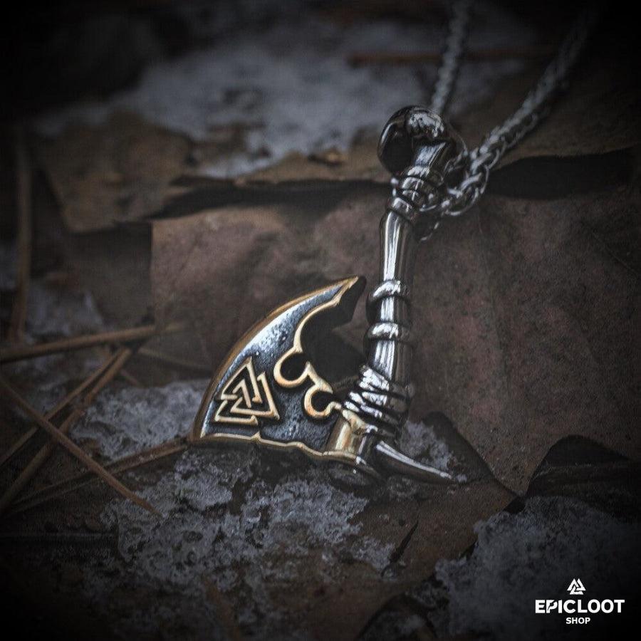 Nordic Vikings Axe Necklace