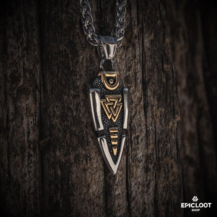 Odin's Spearhead Pendant Necklace