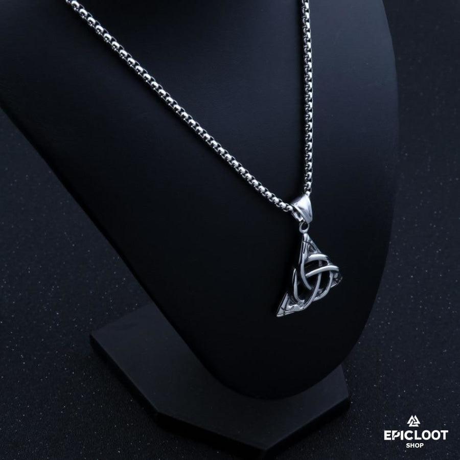 Triangle knot Pendant Necklace