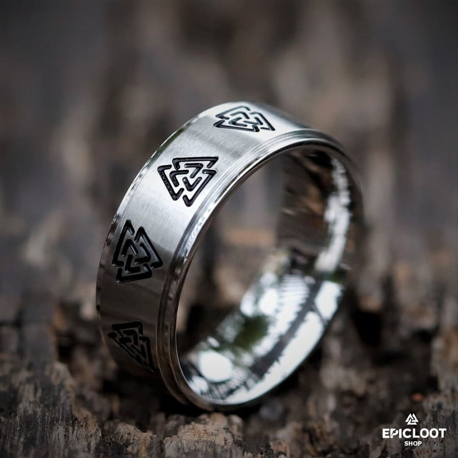 Valknut Symbol Viking Ring