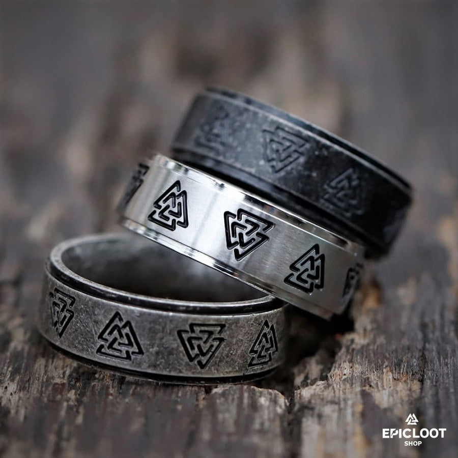 Valknut Symbol Viking Ring