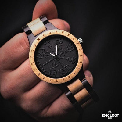 Vegvisir Wooden Watch - Light Wood