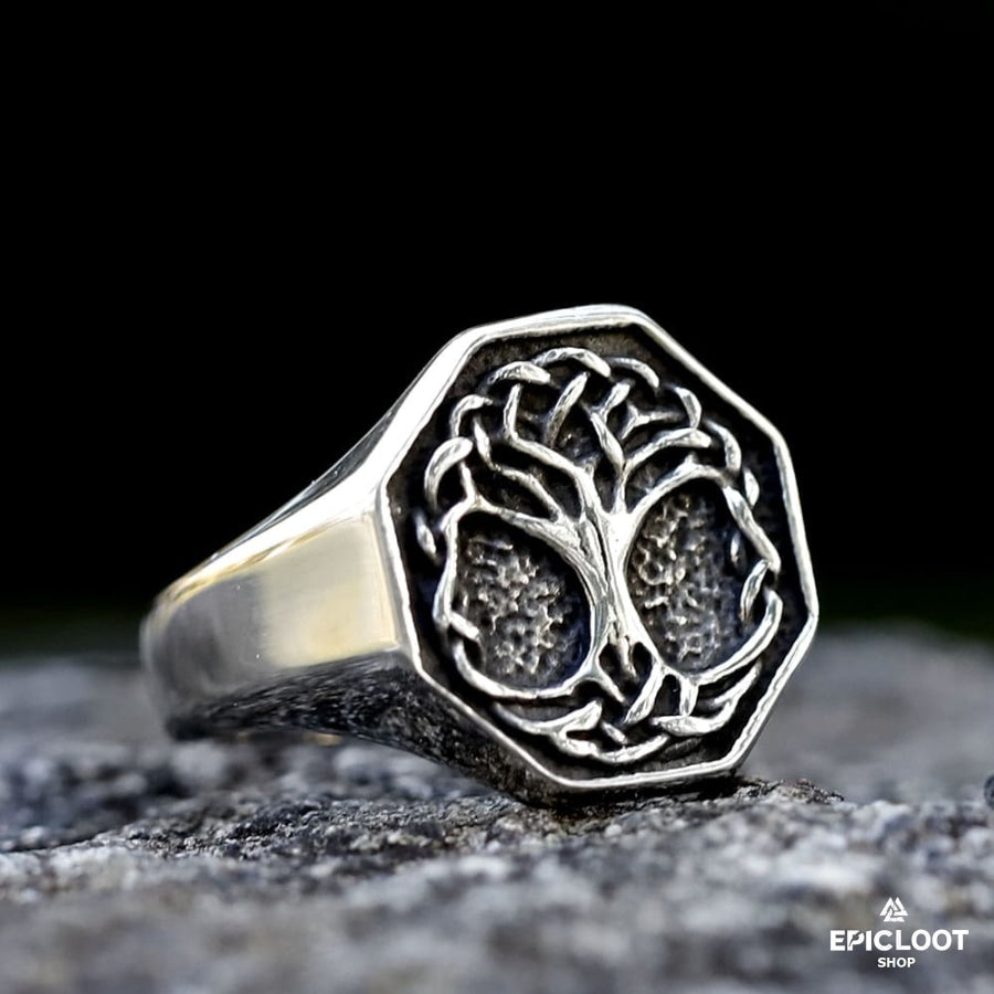 Yggdrasil Tree Viking Ring